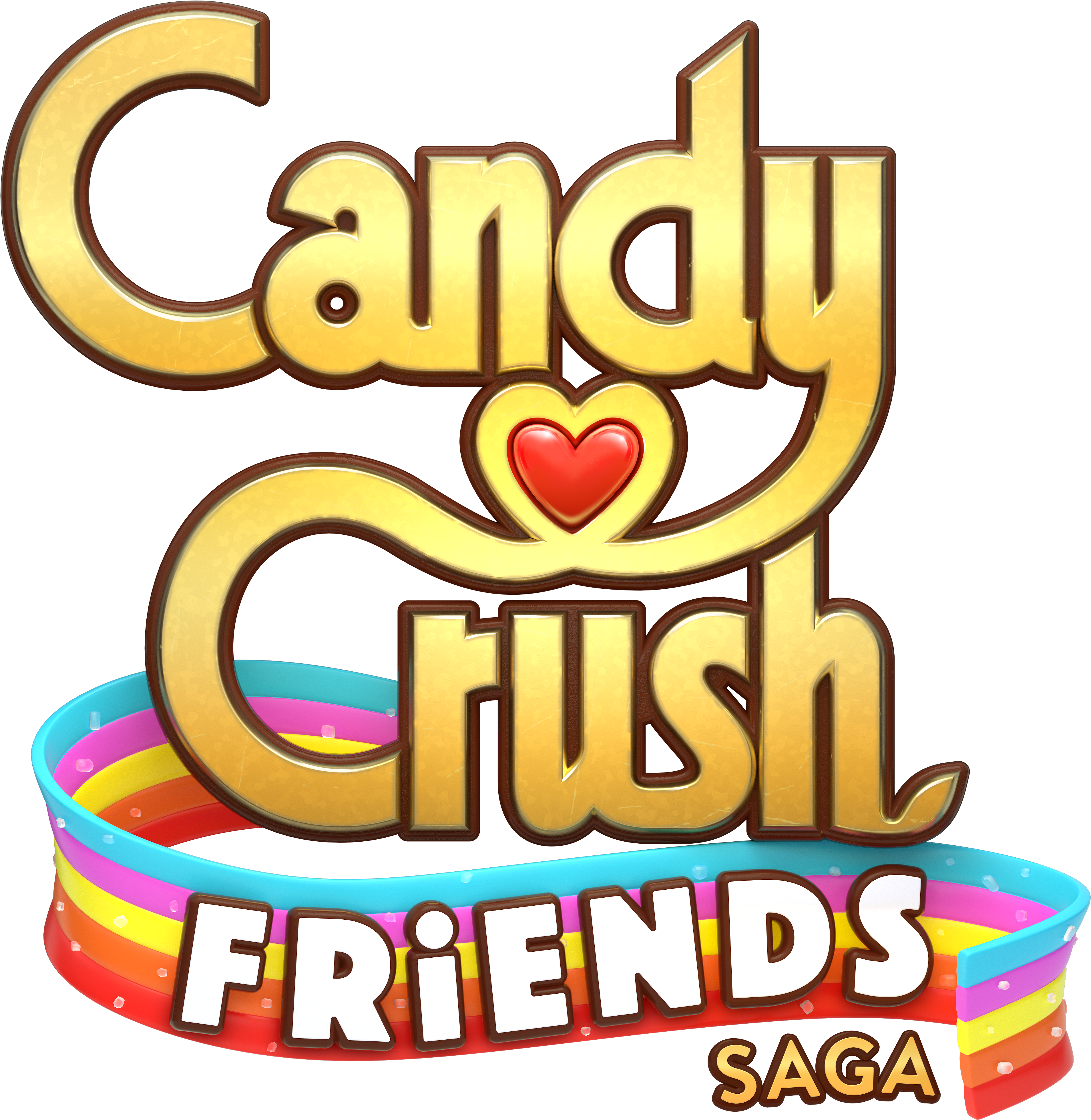 Candy Crush Friends Saga - Candy Crush Friends Saga Logo (4096x4096), Png Download