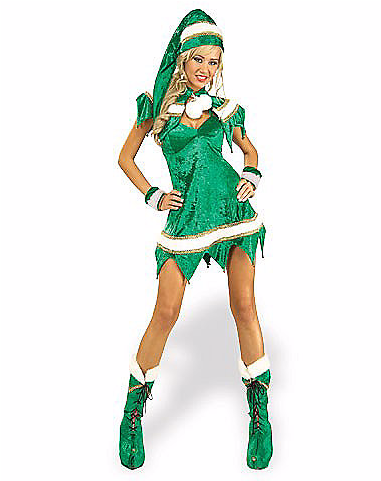 Sexy Undecided Voter, Aka - Elf Costume Womens (465x587), Png Download