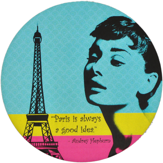 Fridge Magnet Audrey - Richard Avedon Audrey Hepburn (600x600), Png Download
