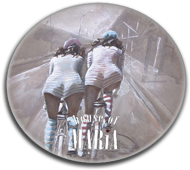 Mfm003 - Fridge Magnet - Friends - Circle (443x386), Png Download