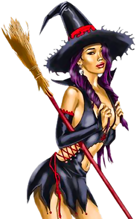 Posté Par Nono Et Coco À - Desenho De Bruxinhas Sexy (317x451), Png Download