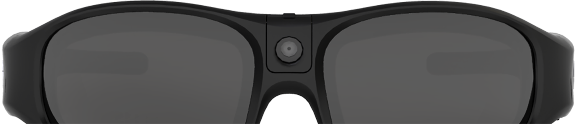 High Definition Action Camera Built Into Sunglasses - Action Camera (1150x247), Png Download