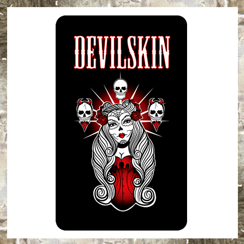 Fridge Magnet - Mexican - Devilskin Poster (480x480), Png Download