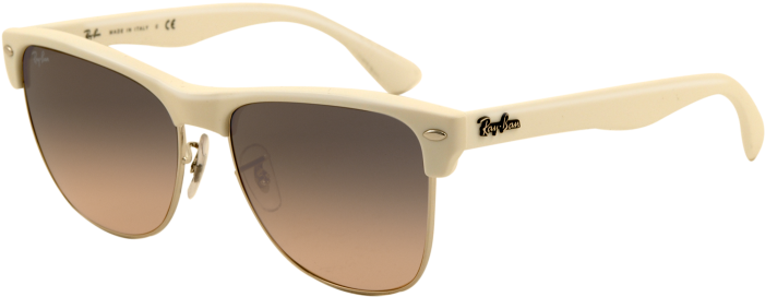 About “cheap Sunglasses” - Clubmaster Ray Ban White Frame (840x490), Png Download
