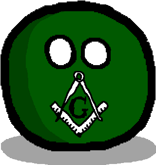 Freemasonsball - Grand Duchy Of Lithuania Countryball (426x426), Png Download