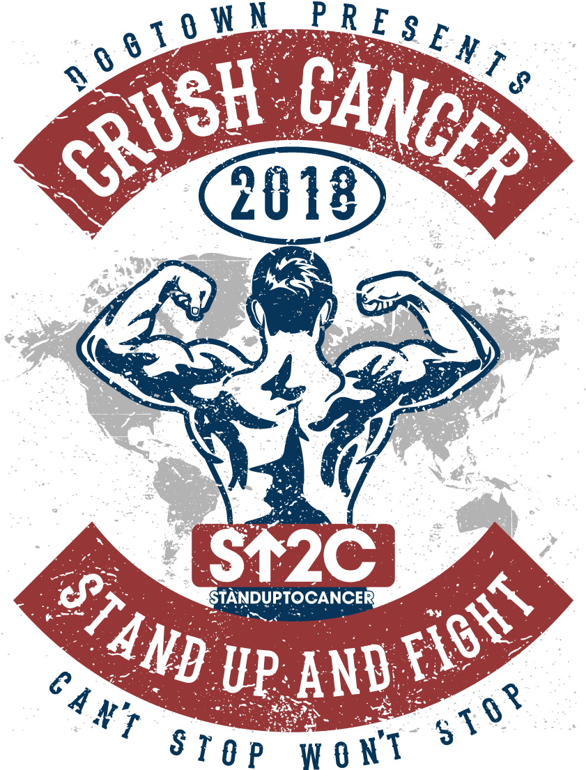 Crush Cancer - Dogtown Crossfit (992x1191), Png Download