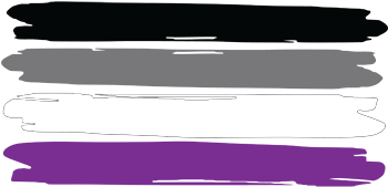 Asexual Brush Strokes - Sports Equipment (350x350), Png Download