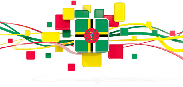 Dominica Flag Png - 12x18 12"x18" Country Of Dominica Boat Motorcycle Flag (640x480), Png Download