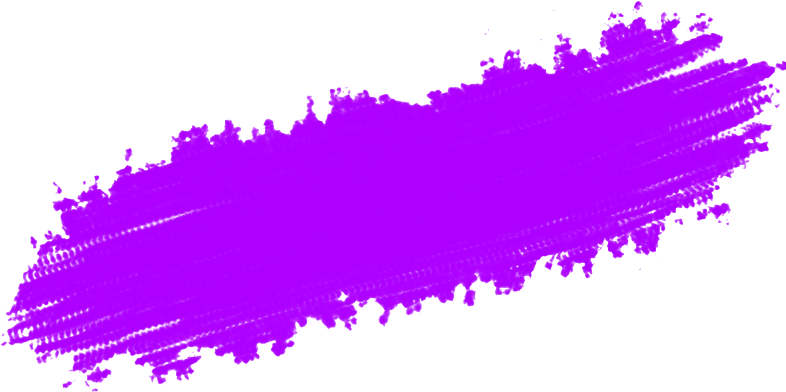 Brush Strokes - Purple Paint Stroke Png (1600x1600), Png Download.