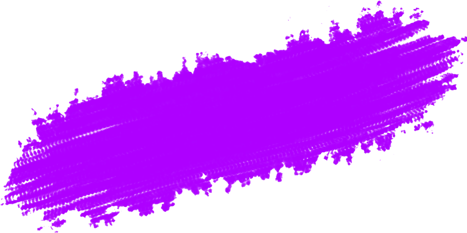 Brush Strokes - Purple Paint Stroke Png (1600x1600), Png Download