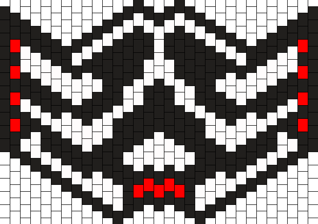 Cool Kandi Mask Bead Pattern - Mask (650x458), Png Download
