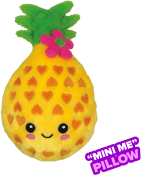 Picture Of Mini Pineapple Scented Furry Pillow - Iscream Scented Furry Pillow (415x415), Png Download