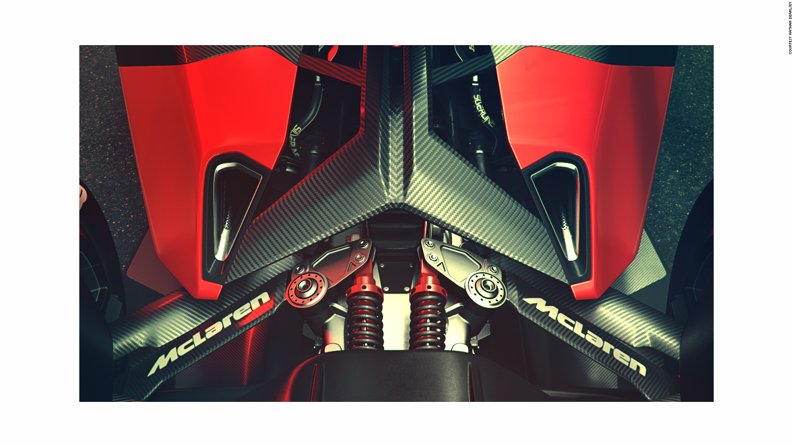 If This Is What F1 Cars Will Look Like In 2056, We - Mclaren (1600x900), Png Download