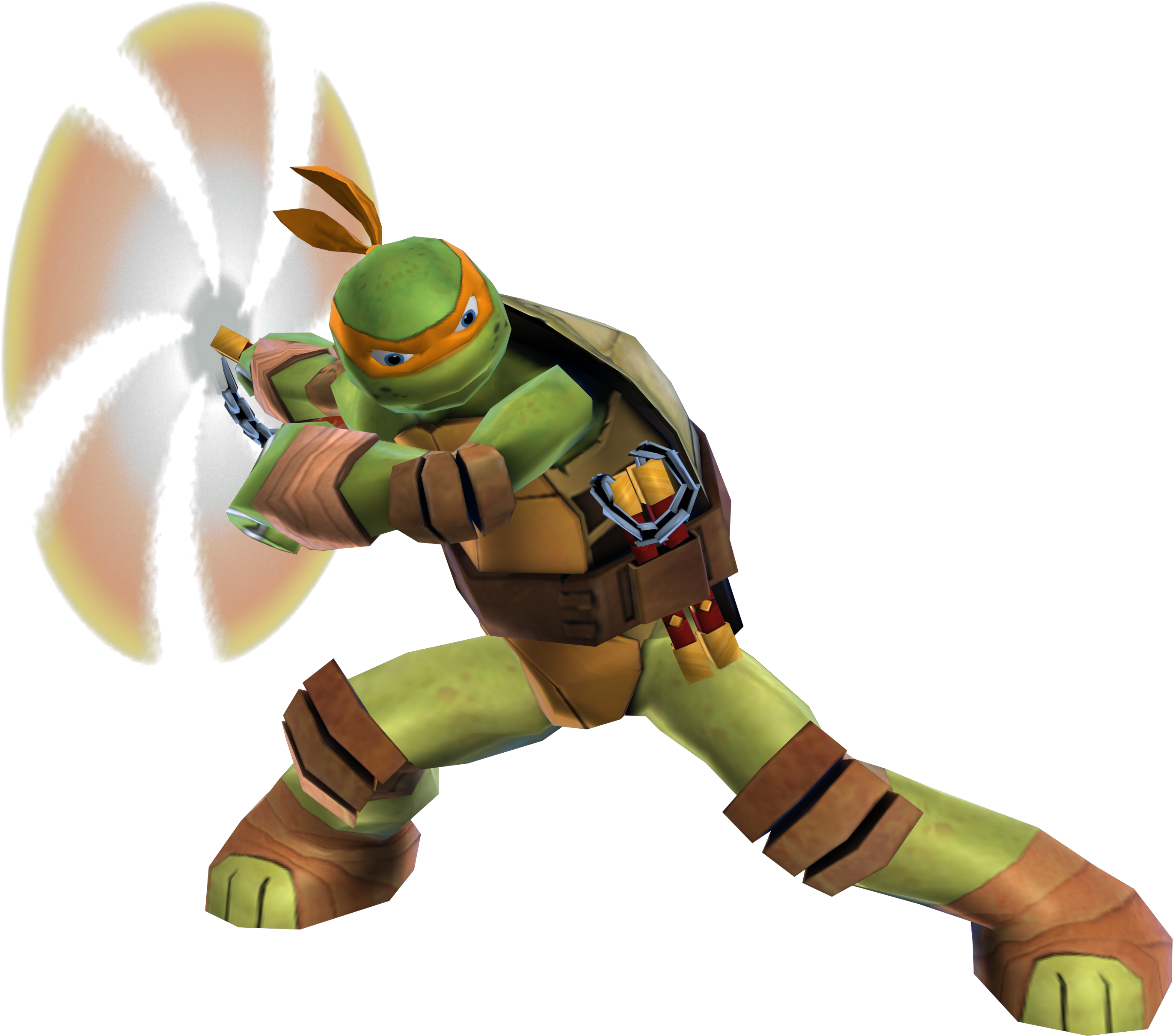 Toronto's Swappz Aiming To Take Skylanders-style Games - Michelangelo Tmnt Render (5000x2813), Png Download