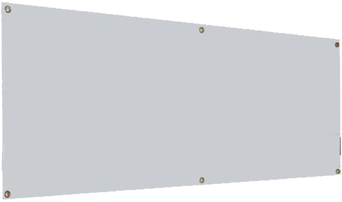 24″ X 48″ Scrim Banner - Blank Vinyl Banner (500x295), Png Download