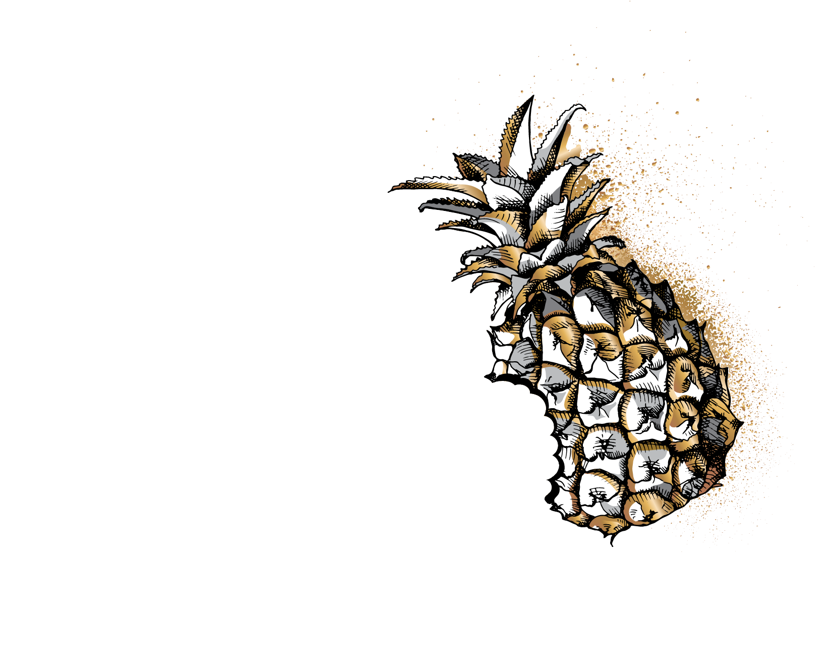 Bobbing For Pineapples - Pineapple (1800x1800), Png Download