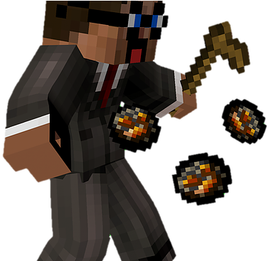Quakecraft1 - Minecraft (386x365), Png Download