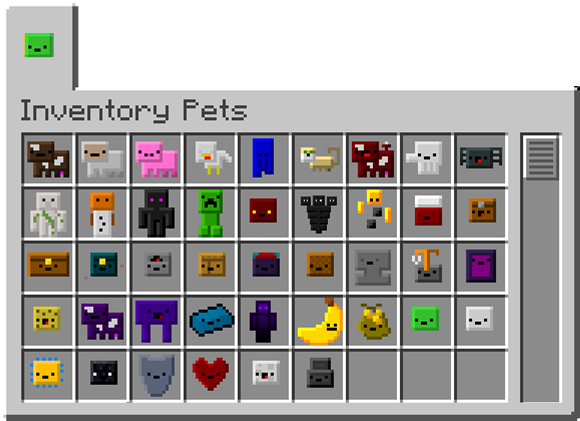 Download Animated Creatures That Live In Your Inventory And Crazy Craft 3 0 Inventory Pets Png Image With No Background Pngkey Com