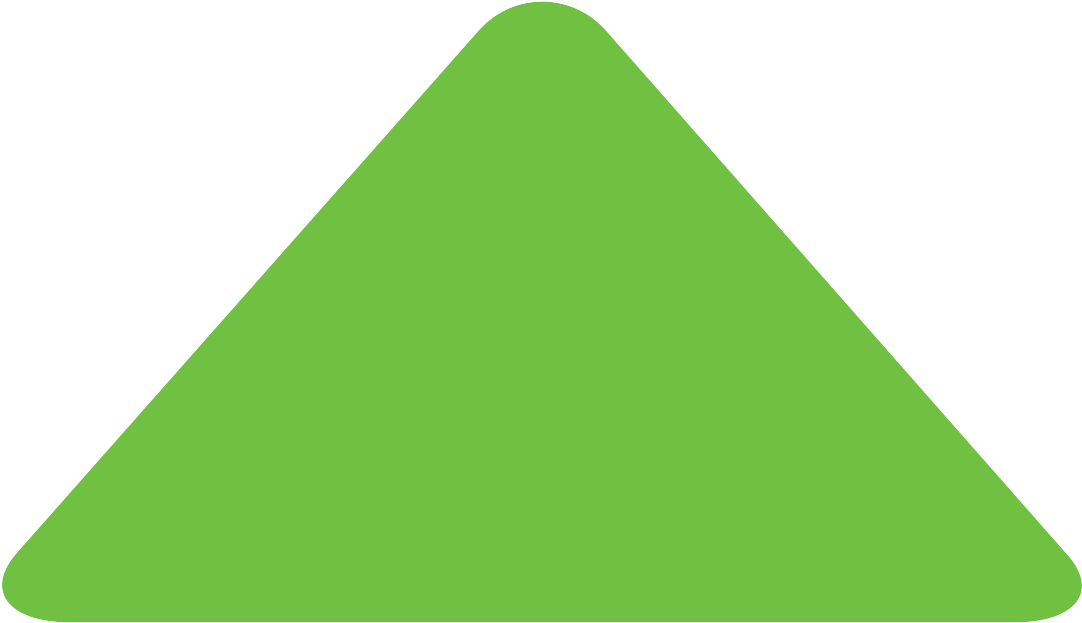 Arrows - Green Triangle Logo With M (1200x1200), Png Download