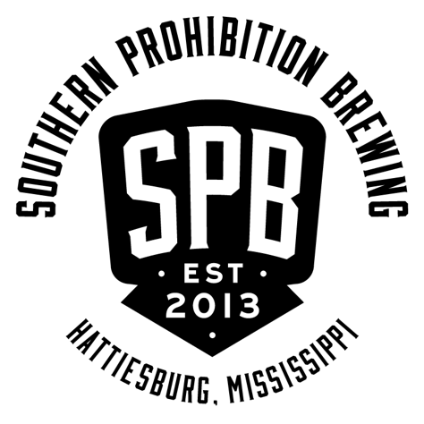 Reverse Black Circle Logo - Southern Prohibition Brewing (494x500), Png Download