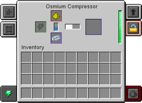 Gui Osmiumcompressor Glowstoneingot - Graphical User Interface (462x343), Png Download