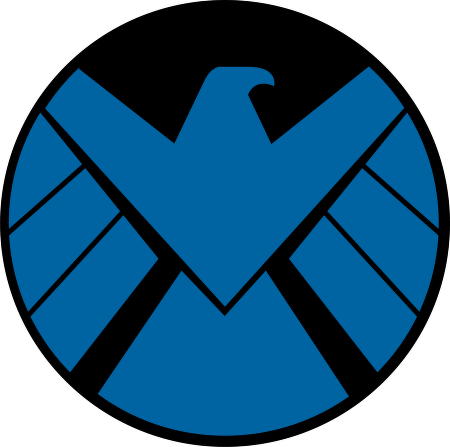 Marvel Shield Logo Vector Download Marvel Shield Logo - Agents Of Shield Logo Blue (450x447), Png Download