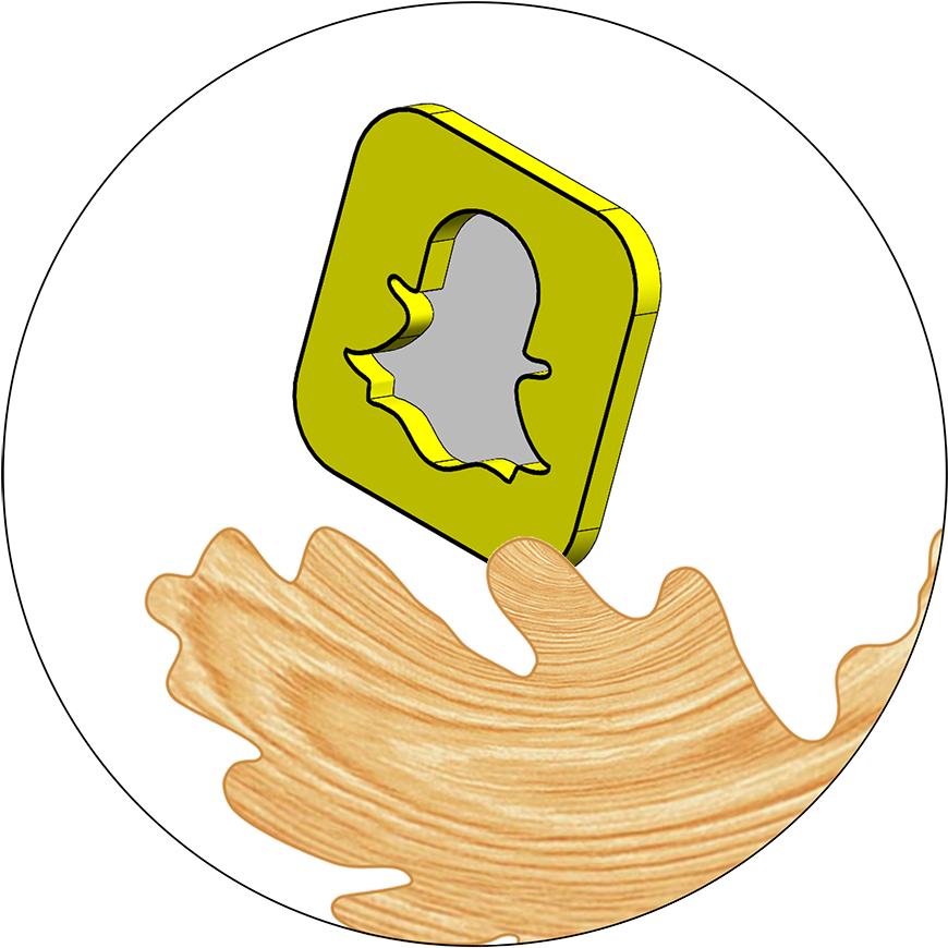 Snapchat Frame Copy - Bridle Joint (945x945), Png Download