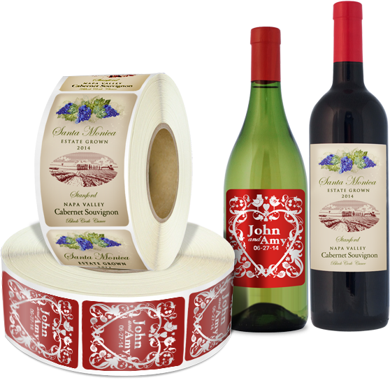 Bottle Stickers (600x600), Png Download