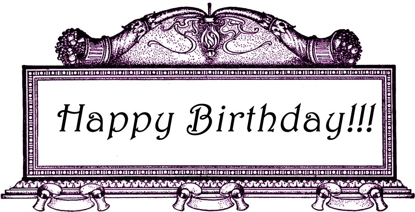 The Above Image Has A Transparent Background - Transparent Background Happy Birthday Frames (1350x693), Png Download