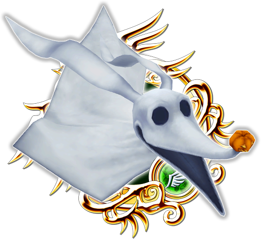 Tim Burton's The Nightmare Before Christmas - Khux Stained Glass 8 (536x491), Png Download