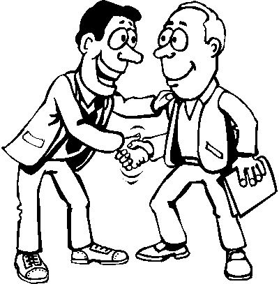 Friendly - Amiable Definition (400x407), Png Download