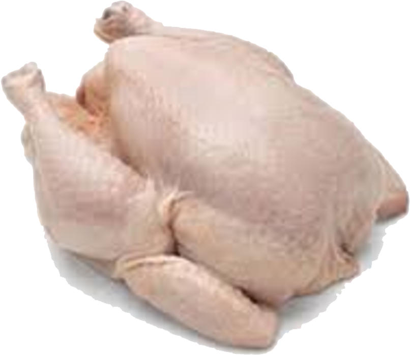 Chicken Meat Transparent Background - Whole Chicken (1024x768), Png Download