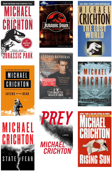 Happy Birthday, Michael Crichton - Michael Crichton (436x597), Png Download