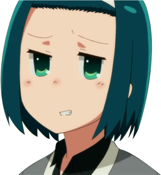Smug Joshiraku (600x600), Png Download