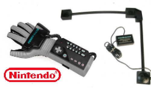 Power Glove W/ Sensors - Mario's Cement Factory - Nintendo Mini Classic (500x500), Png Download