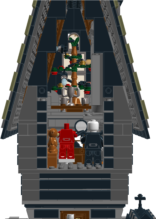 The Nightmare Before Christmas - House (662x888), Png Download