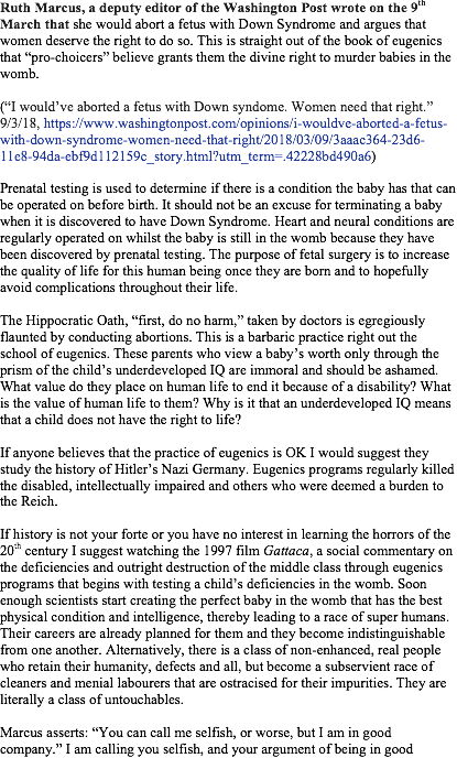 Argument That Every Baby Is A Human Being Deserving - Document (415x688), Png Download