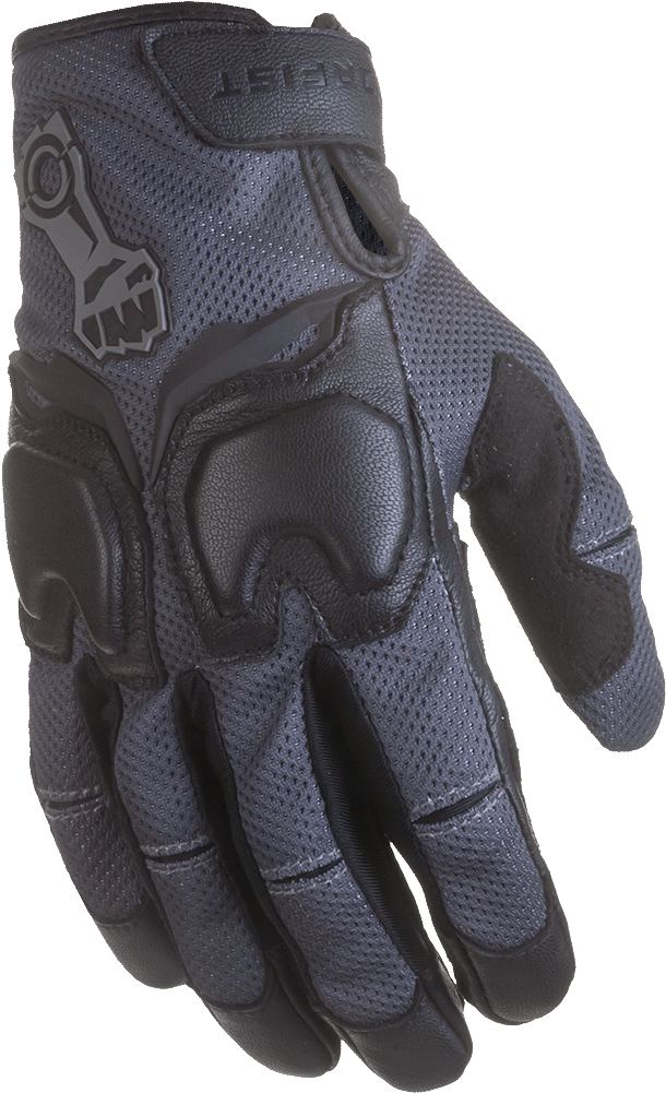 Scout Glove - Zoom - Motorfist Scout Gloves Large Black (1000x1000), Png Download