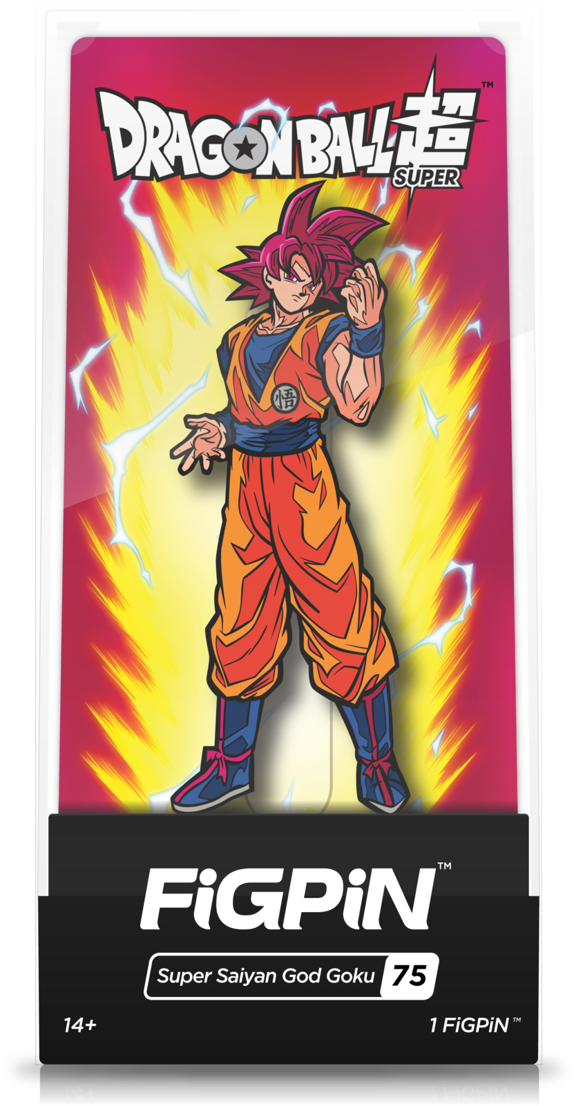 Super Saiyan God Goku - Figpin Dragon Ball (1024x1792), Png Download
