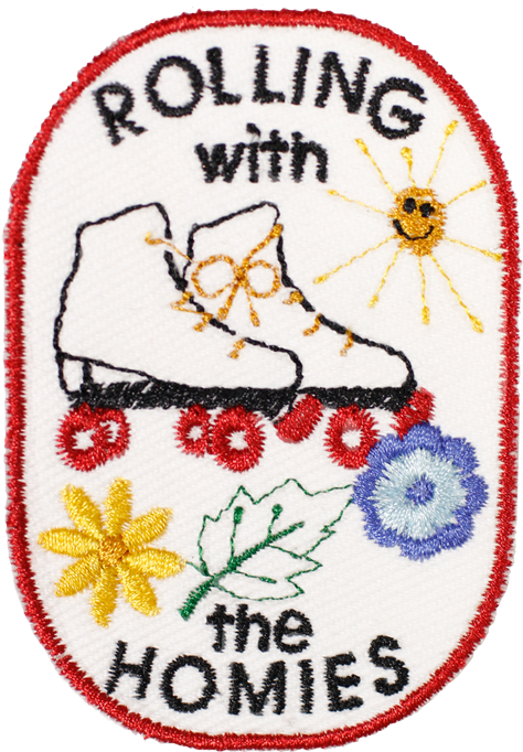 Rollin' With The Homies - Label (1024x1024), Png Download