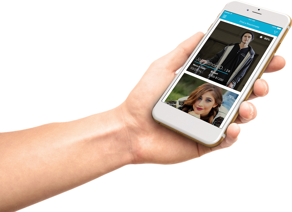 Find The Perfect Roommate Now - Everyone Gain Dh Everyone Gain Dlp Phone Projector,hdmi (960x697), Png Download