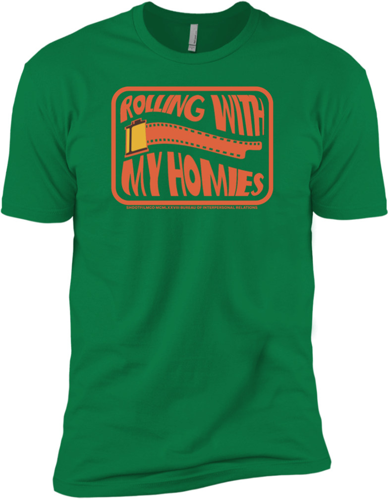 Rolling With My Homies Premium Short Sleeve T-shirt - La Dodgers Mexico Shirt (1024x1024), Png Download