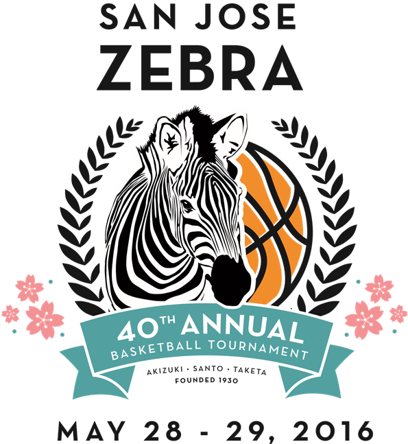 Tournament Logo - Zebra Vinyl Sticker Select Size (595x647), Png Download
