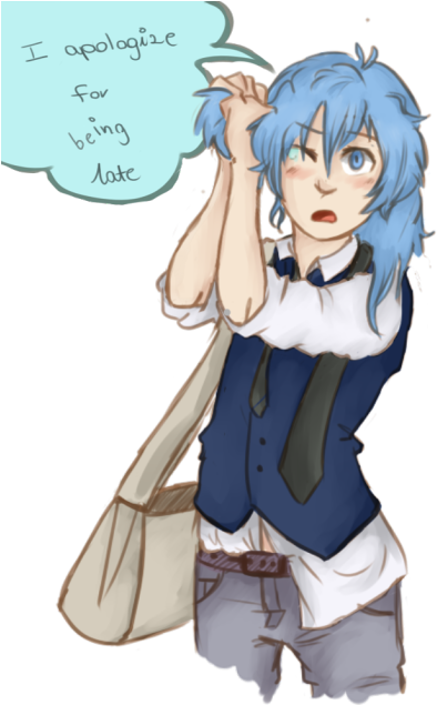 “ He's My New Son I Drew Badass Nagisa So Now Cute - Cute Guys From Assassination Classroom (500x638), Png Download