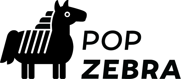 Pop Zebra Brands That Pop - Brand (601x262), Png Download