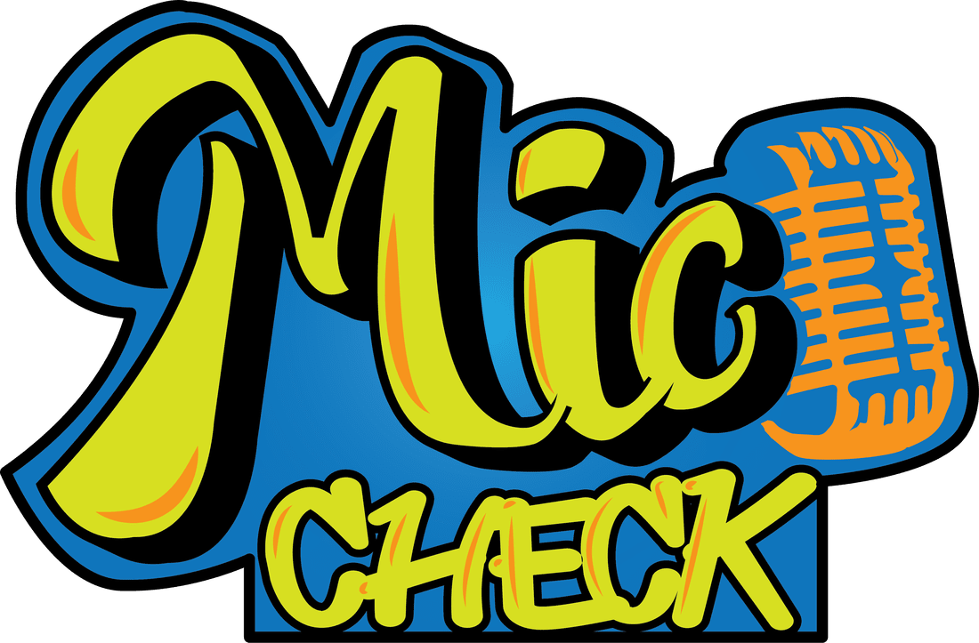 Mic Check 1 2 Logo (1100x723), Png Download