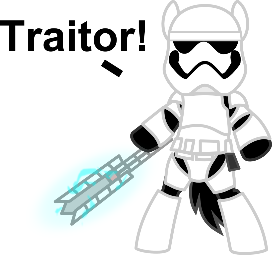Nstone53, Bipedal, Dialogue, Fn-2199, Ponified - Storm Trooper Transparent Background (1092x1024), Png Download