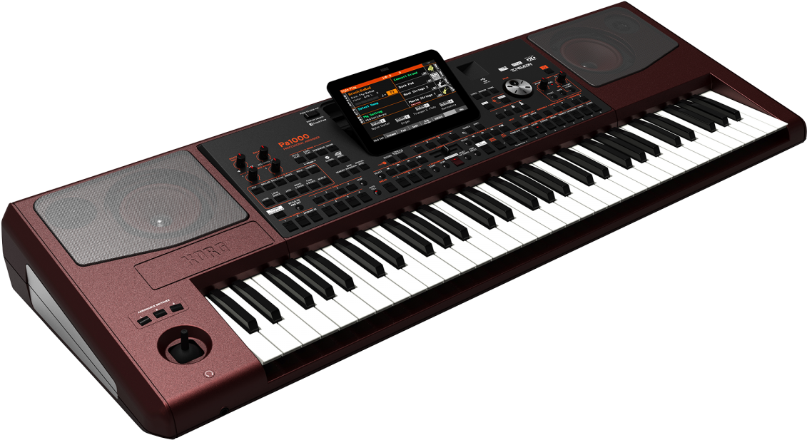 Korg Pa 1000 Keyboard Nyhet - Korg Pa1000 61-key Arranger Workstation (1200x660), Png Download