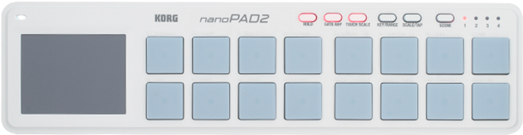 Korg Nanopad 2 White (1000x400), Png Download