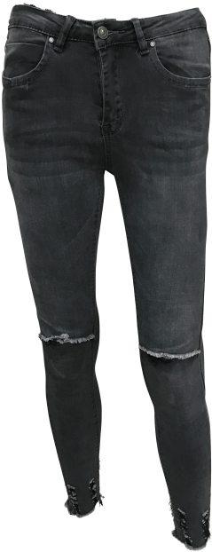 Grey Ripped Skinny Jeans - Adidas Men's Tiro 13 Training Pants (560x700), Png Download